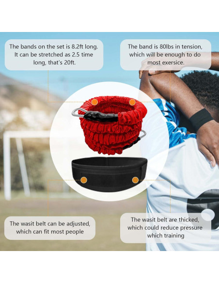 Conjunto de Entrenamiento de Velocidad Tuyzhrymlic con Escalera y Banda 80lb