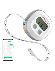 Cinta Métrica Inteligente FITINDEX para Medidas Corporales 150 cm