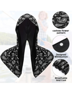 Toalla Refrigerante con Capucha FuWeave - Microfibra, 63.5x30.5cm 2