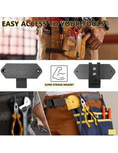 Soporte Magnético para Herramientas Fangool - Clip Cinturón Fuerte 2
