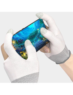 Guantes de Juego para Dedos BESPORTBLE - Nylon y Grafeno, 2 Pares 2