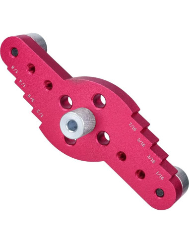 5 Piezas Posicionador de Perforación Eyech de Aluminio 2 en 1