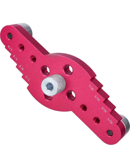 5 Piezas Posicionador de Perforación Eyech de Aluminio 2 en 1