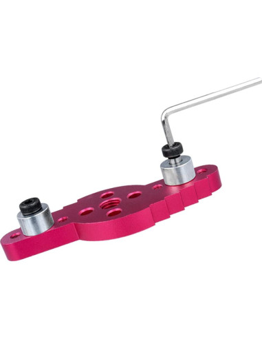 5 Piezas Posicionador de Perforación Eyech de Aluminio 2 en 1