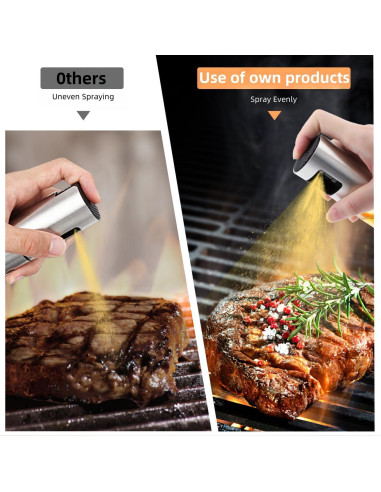 Pulverizador de Aceite Reutilizable Genérico 100ml para Cocinar