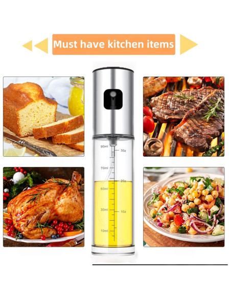 Pulverizador de Aceite Reutilizable Genérico 100ml para Cocinar