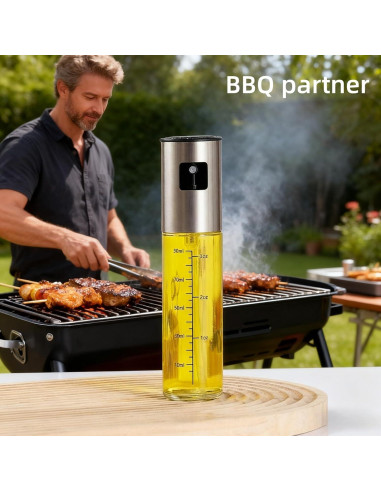 Pulverizador de Aceite Reutilizable Genérico 100ml para Cocinar