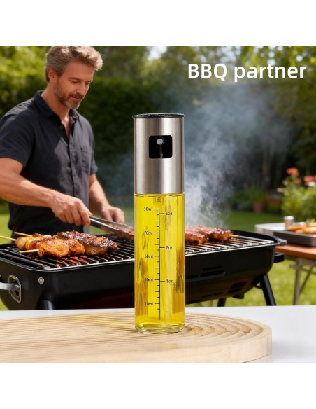 Pulverizador de Aceite Reutilizable Genérico 100ml para Cocinar