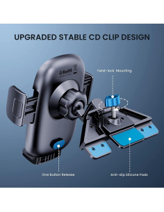 Soporte para Teléfono TICILFO Montaje en Coche CD Metal 2