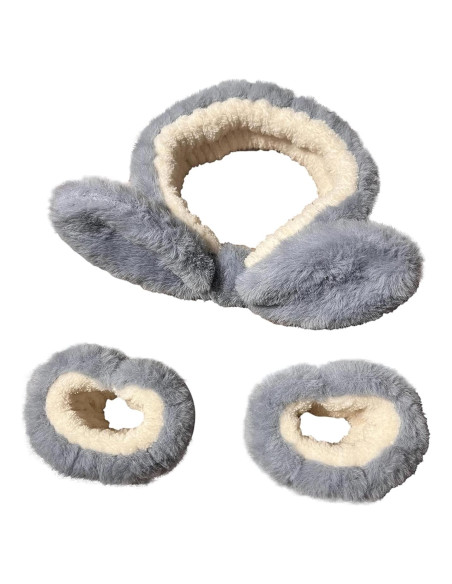 Conjunto Diadema y Muñequera Kawaii BINJO - Lavado de Cara