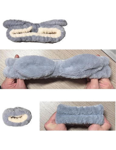 Conjunto Diadema y Muñequera Kawaii BINJO - Lavado de Cara