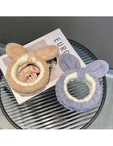 Conjunto Diadema y Muñequera Kawaii BINJO - Lavado de Cara