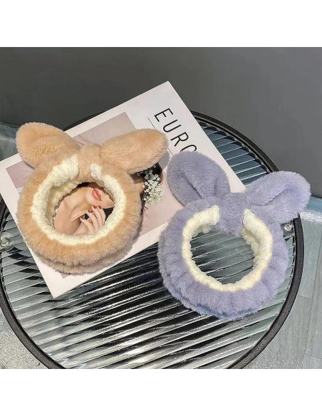 Conjunto Diadema y Muñequera Kawaii BINJO - Lavado de Cara