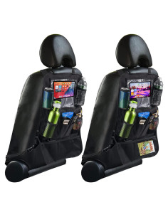 Organizador de Asiento Trasero Trail Maker 7096s Negro 10 Bolsillos