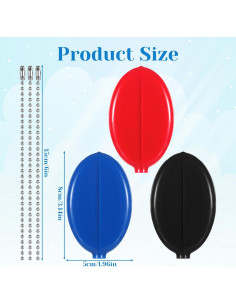 3 Monederos Ovalados de Goma Piriuuo 8x5 cm Portátiles 2