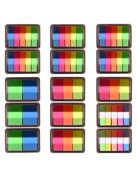 Marcadores de Página Pop-up AUSTOR 1160 Piezas Multicolor