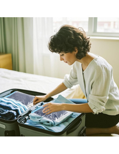 10 Bolsas de Compresión Avxdbr para Viaje - 3 Tamaños