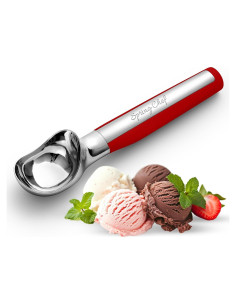 Cucharón de Helado Spring Chef - Profesional Rojo 204g