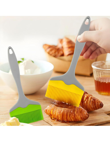 2 Cepillos de Silicona para Basting Grande esahpss 90 mm