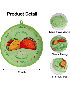 Calentador de Tortillas KEPYDRMTF Verde Aislante 29.21 cm 2
