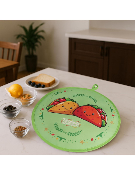 Calentador de Tortillas KEPYDRMTF Verde Aislante 29.21 cm