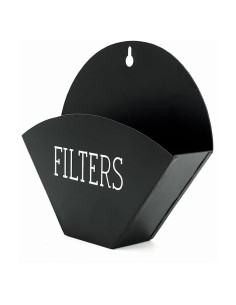Soporte de Filtro de Café de Cono GIFTAYA Metal Negro 19.5 cm