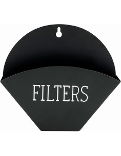 Soporte de Filtro de Café de Cono GIFTAYA Metal Negro 19.5 cm 2