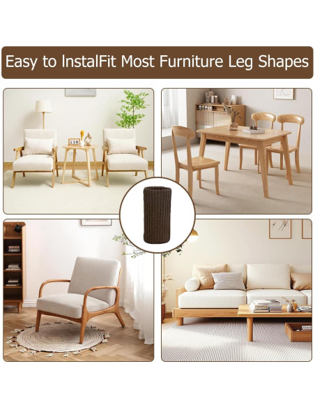 48 Calcetines Protectores para Patas de Sillas Waaqkid