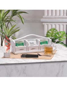 Organizador de Té de Madera Ciencia de la Cocina 3 Compartimentos 2