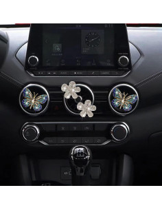 Clip de Ventilación Difusor de Auto Xinjincang con Cristales 2