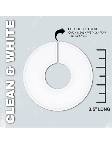 30 Divisores de Ropa Vshinic, Organizadores de Closet 9 cm