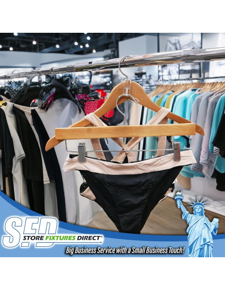 Conectores de Percha de Cerdo Plástico STORE FIXTURES 200 Unidades