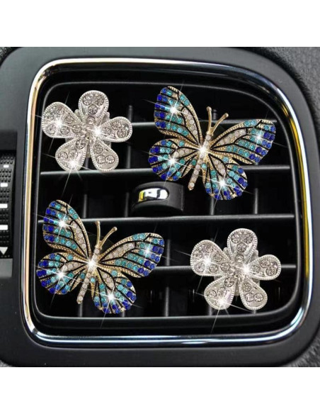 Clip de Ventilación Difusor de Auto Xinjincang con Cristales