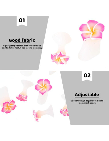 Separadores de Dedos de Silicona Beaupretty - 32 Piezas para Manicura y Pedicura