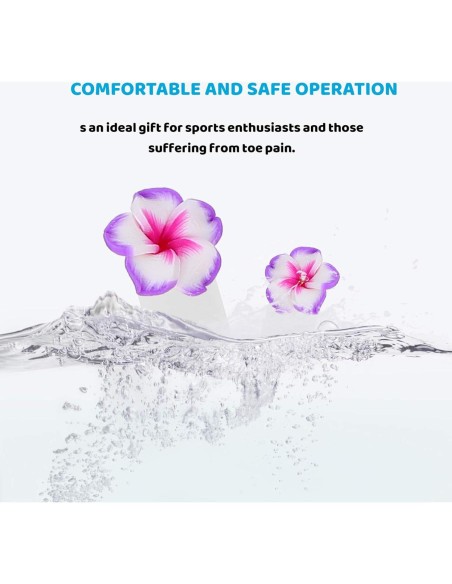 Separadores de Dedos de Silicona Beaupretty - 32 Piezas para Manicura y Pedicura