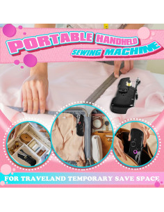 Máquina de Coser de Mano CleanKeepers 101-1 Portátil DIY 2