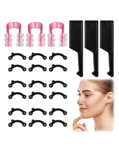 Set de Modeladores de Nariz Saycker - 9 Pares + Clips Nasales