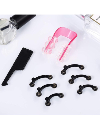 Set de Modeladores de Nariz Saycker - 9 Pares + Clips Nasales