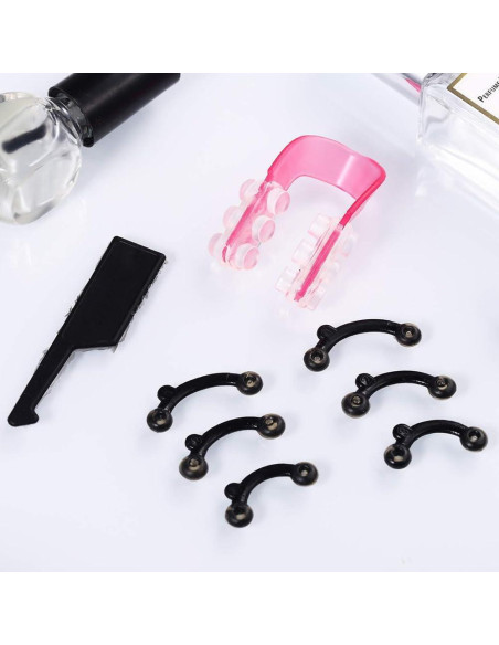 Set de Modeladores de Nariz Saycker - 9 Pares + Clips Nasales