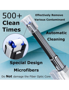Limpiador de Fibra Óptica MPO/MTP Xunsomten - 2 Pcs, 500 Limpiezas 2