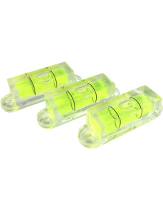 Nivel de burbuja mini atornillable Taskar x3 28mm 2