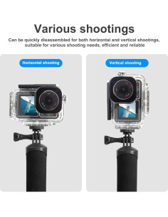 Funda Impermeable FitStill para DJI Osmo Action 5/4/3 - 60m 2