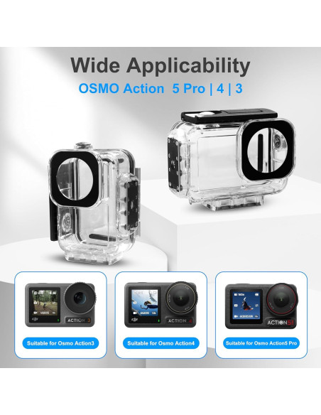 Funda Impermeable FitStill para DJI Osmo Action 5/4/3 - 60m