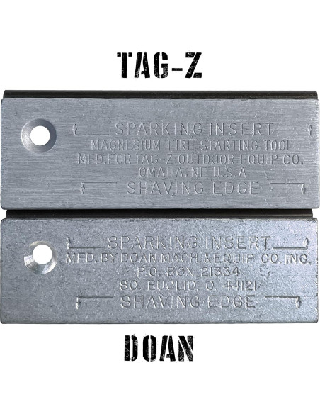 Encendedor de Magnesio Tag-Z Doan - Réplica Militar 7.62 cm