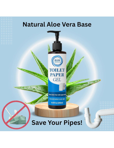 Gel de Papel Higiénico Bum Breeze 240g - Alternativa Segura