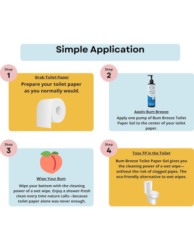 Gel de Papel Higiénico Bum Breeze 240g - Alternativa Segura
