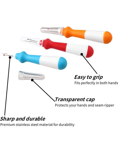 Desgarrador Ergonómico MovFlax 3 Piezas para Costura