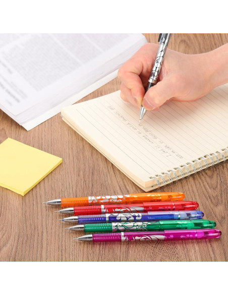 Bolígrafos Borrables por Calor PATIKIL 0.5mm Tinta Púrpura Bolígrafos Borrables por Calor PATIKIL 0.5mm Tinta Púrpura