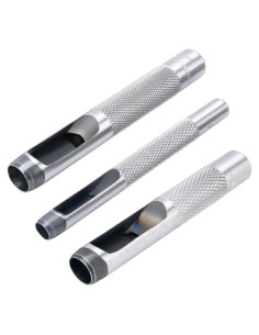 Juego de 3 Troqueles para Ojetes WaigN - Acero 0.64, 0.95, 1.27 cm
