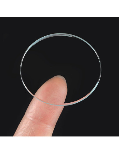 Paquete de 6 Lentes de Cristal para Reloj uxcell 37.5mm